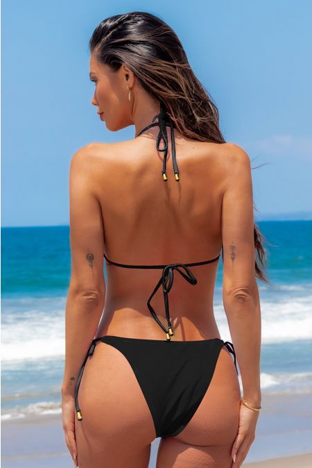 Kamoni Black Triangle Bikini